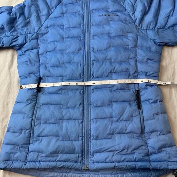 Peak Performance Argon Light Polyester ALPINE MOUNTAIN Jacket SIZE M Baby blue - Picture 12 of 13